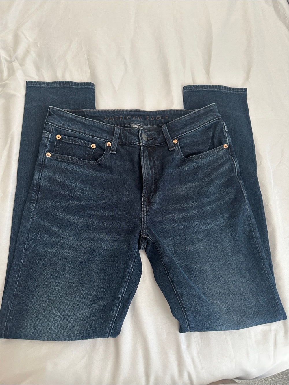 American Eagle Men’s Athletic skinny dark wash jean